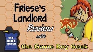 Friese's Landlord Review - with the Game Boy Geek