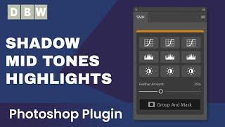 Shadows Mid-Tones Highlights Adobe Photoshop Plugin