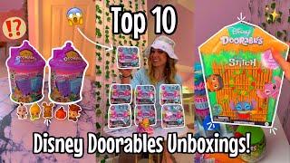 [ASMR] TOP 10 *DISNEY DOORABLES* MYSTERY UNBOXINGS!!(ULTRA RARE FINDS!!🫢) | Rhia Official