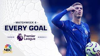 Every Premier League goal from Matchweek 6 (2024-25) | NBC Sports