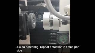 How to use wireless probe to find edge centering