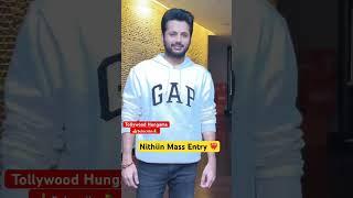 Hero #Nithiin Entry At #Kingston Movie Pre-Release Event #GVPrakash #Divyabharti #shorts#trending#yt