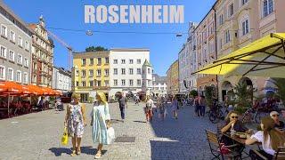 Walking in Rosenheim / Germany, Small Town Near Munich