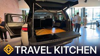 New Rivian Travel Kitchen First Look for R1T, R1S, R2, R3 & R3X!