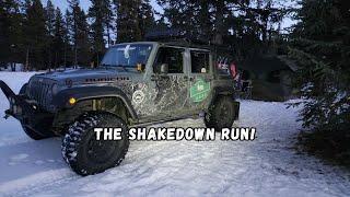 The Shakedown Run - This turned into a solo camping trip?