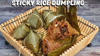 How to make zongzi 做粽子包粽子 Sticky Rice Dumpling | Dragon Boat Festival [中英字幕,右下角点击CC］