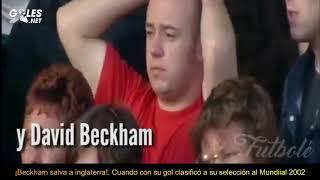 ¡Beckham salva a Inglaterra!. Cuando con su gol clasificó a su selección al Mundial 2002