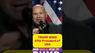 TRUMP WINS! Dana White is savage #pbbm #vpsara #saraduterte