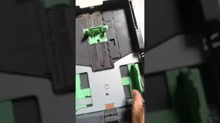 Brother printer paper tray technology. adjusting paper size a6-a4