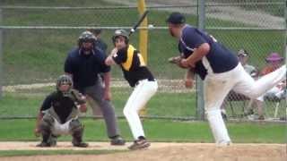 Hartford Hawks Matt Schmirler Lines Out to Left