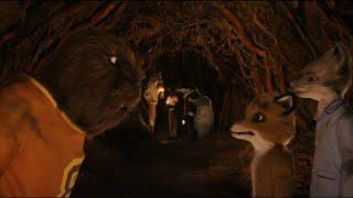 Fantastic Mr. Fox - The Fox Family meets up with Clive and Beaver & Beaver Co.