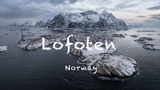 The Lofoten in winter | cinematic drone video