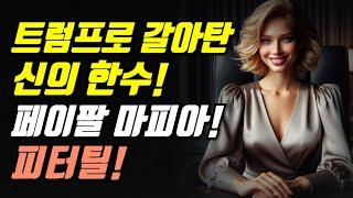 트럼프로 갈아탄 신의 한수! 페이팔 마피아! 피터틸!!