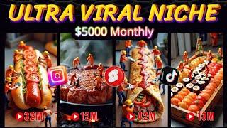 How to Make Miniature Worlds AI Reels & Go Viral | Best Faceless YouTube & TikTok Niche