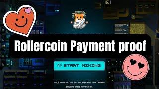 Rollercoin Payment proof | How to request withdrawal in Rollercoin | Earn free crypto by playing