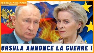 Russie : Ursula Von der Leyen appuie sur le bouton rouge !