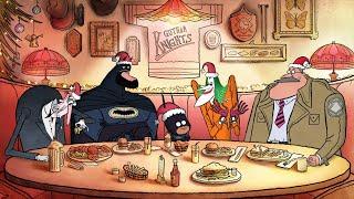 Merry Little Batman Ending   Batman Christmas Movie   Damian & Batman Having Dinner With the Joker