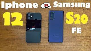 iPhone 12 vs Samsung Galaxy S20 FE - Speed test! Наш тест показал кто тут ЦАРЬ