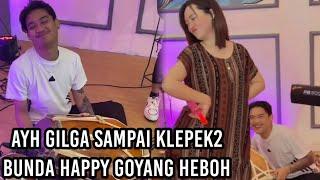 LIVE BUNDA HAPPY GOYANG HEBOH DI DEPAN KANG GENDANG AYH GILGA