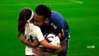 Neymar Da Silva Santos Jr & Ariana Dos Santos Meet Special Moments Fan Edit