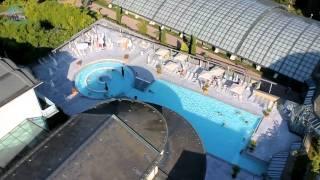 Therme, römische Ruienen, Kurpark Badenweiler Luftvideo (Drohnenvideo)