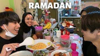 We learn real home Iftar from Malaysian muslim.