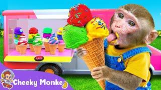 Rainbow Ice Cream Song    Fruits and Colors Cheeky | Cheeky Monkey   Nursery Rhymes & Kids Songs