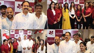 Autumn Salon Hair and Beauty Inauguration by Shri.V Jagadeeshwar Goud at Chanda Nagar #autumn #short