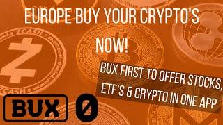 Buy Your Crypto's on Bux ZERO! | Buying Bux Token with Zero Commission