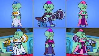 Squidward Mortis - All Brawl Stars SPONGEBOB Skin | Winning & Losing Animations | Gameplay