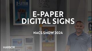 E Paper Digital Signs