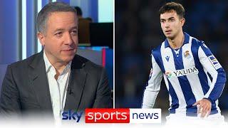 Arsenal closing in on signing Real Sociedad midfielder Martin Zubimendi in the summer