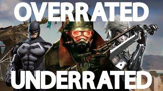 Overrated Underrated Games