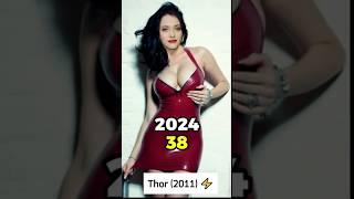 Thor (2011) movie ️ cast then now (2024) #thor #thenvsnow #foryoupagee #hollywood #viral_video #vi