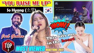 소향 (SOHYANG) - "You Raise Me Up" (LIFE CONCERT) | Top 3 Reactions | TrendsTV