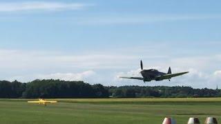 Spitfire - lower your head!
