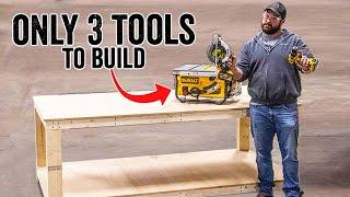 EASY Beginner Basic Tool Workbench Build!