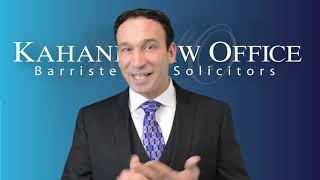 Welcome to the Kahane Law Office Channel!