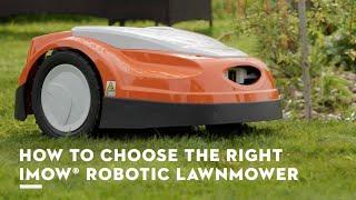 Choosing The Right STIHL iMOW® Robotic Lawnmower | STIHL iMOW® Guide | STIHL GB