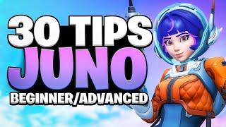 30 Tips to RANK UP as Juno (Beginner/Advanced) | Overwatch 2