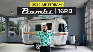 Smallest Airstream Travel Trailer | 2024 Bambi 16RB Walkthrough Tour