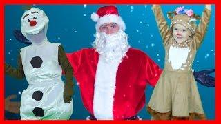  The Christmas Jig Song with Santa Claus  Superhero Sing Along Kids Christmas Songs 