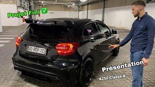 Ma Classe A250 FullBlack w176 est devenu Magnifique je vous la présente / Projet Fini