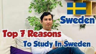 Top 7 Reasons To Study In Sweden || Student Visa in Sweden From Bangladesh || Study world bd.