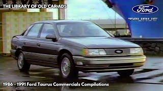 1986 - 1991 Ford Taurus Commercials Compilations (Part 1)