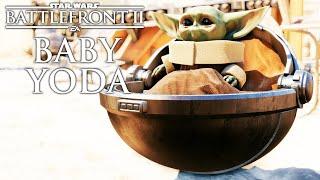 Play As BABY YODA!! - Star Wars Battlefront 2 Mods | RTX 2080TI 4K 60FPS