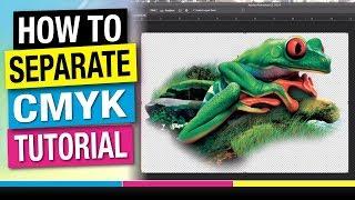 How to Separate CMYK 4 Color Process For Screen Printing