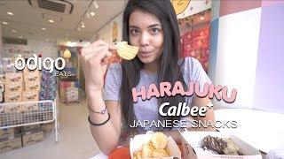 Best Japanese Snacks in Harajuku  - Calbee Plus Store [Odigo Eats]