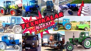 Traktor Narxi 23.Iyun.2024 Belarus Mtz T28 T40 Prespadbor Claas-630 ZUBRA-1100 Uaz Yenisyi Kombayin.