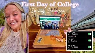 First Day of Spring Semester at The University of South Florida! | Day in My Life